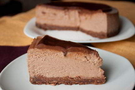 Тройной шоколадный чизкейк