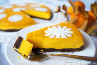 Тыквенный чизкейк