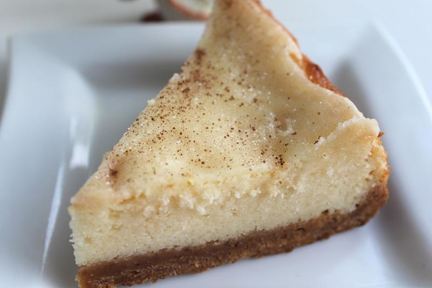 Ванильный чизкейк