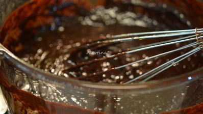 ягодный брауни чизкейк