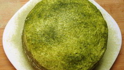 японский чизкейк с чаем матча