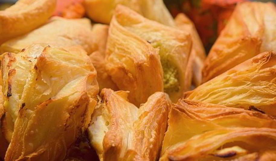 Рецепт французских слоек с маскарпоне