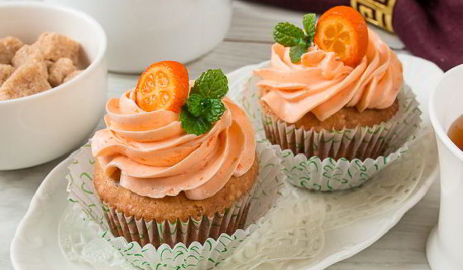 Рецепт апельсиновых капкейков с шоколадом