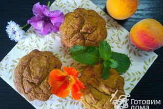 Бананово-кабачковые кексы