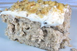 Банановый кекс на сметане