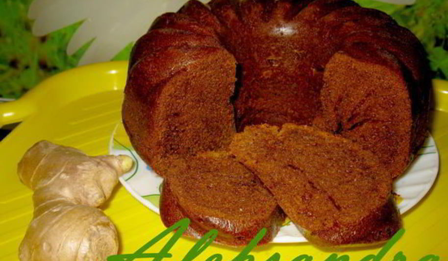 Рецепт имбирно-медового кекс