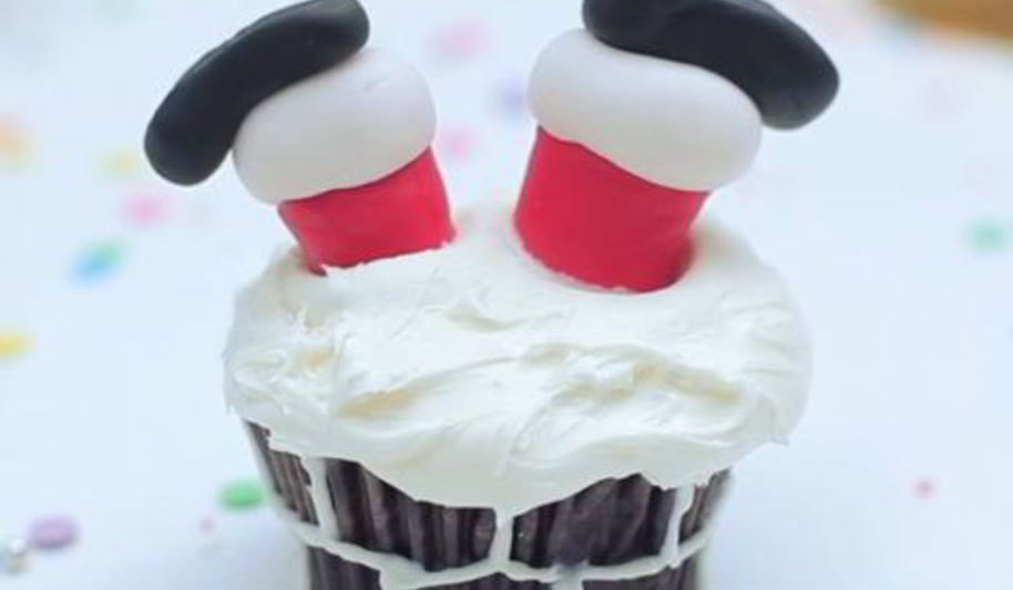 Рецепт капкейков ноги санта клауса