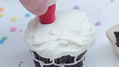 капкейки ноги санта клауса