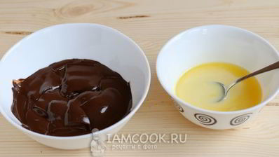 кекс фондан с жидкой начинкой