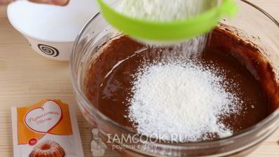 кекс фондан с жидкой начинкой