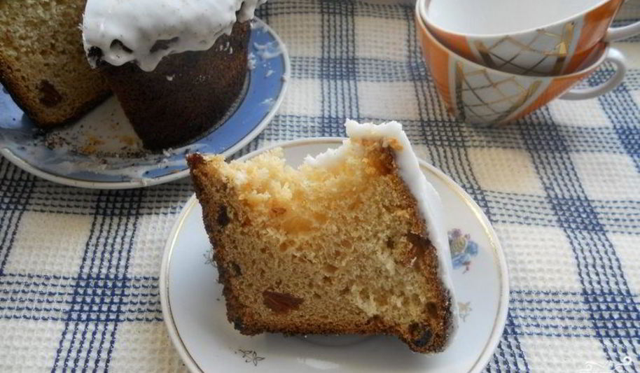 Рецепт кекса из дрожжевого теста