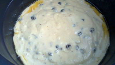 кекс с изюмом в мультиварке — скороварке