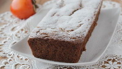 кекс с хурмой