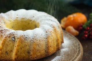 Кекс с манкой без яиц