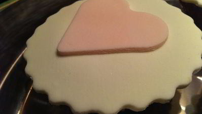 кекс с мастикой