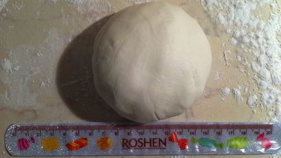 кекс с мастикой