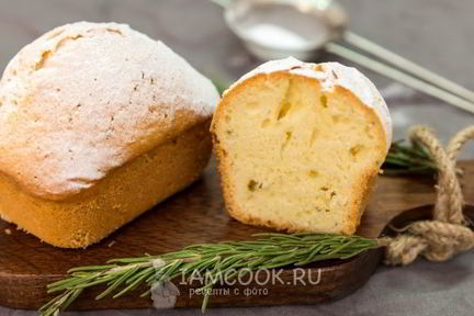Кекс с розмарином