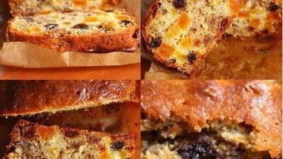 кекс с сухофруктами