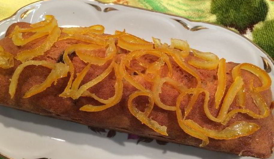 Рецепт кекса с цукатами