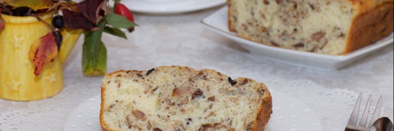 Кекс с тунцом и сыром