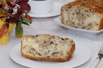 Кекс с тунцом и сыром