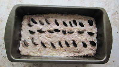 кекс с тунцом и сыром