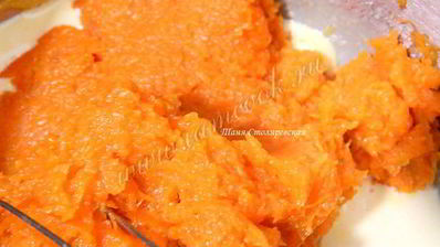 кекс с тыквой и миндалем