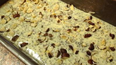 кекс сметанный с маком