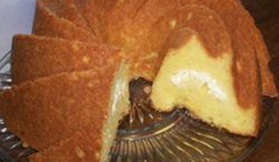 Рецепт кекса со сливочной начинкой