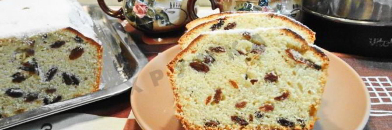Кекс столичный по ГОСТу с изюмом
