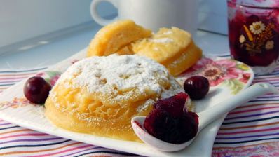 кекс в микроволновке без какао