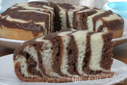 Кекс Зебра в мультиварке