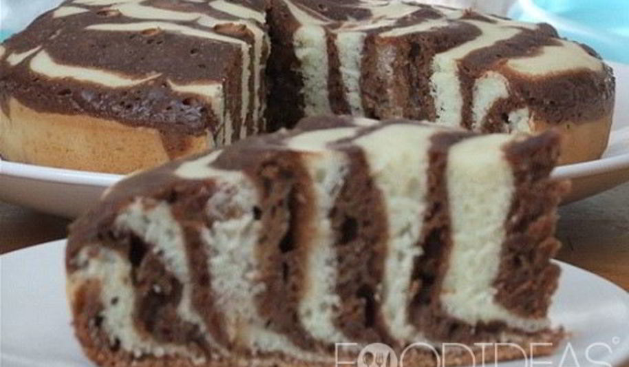 Рецепт кекса зебра в мультиварке