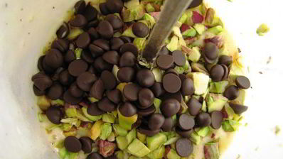 кексики фисташковые сердечки