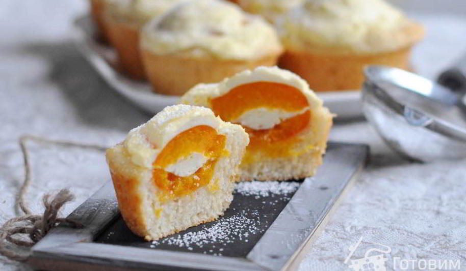 Рецепт кексов абрикосовый поцелуй