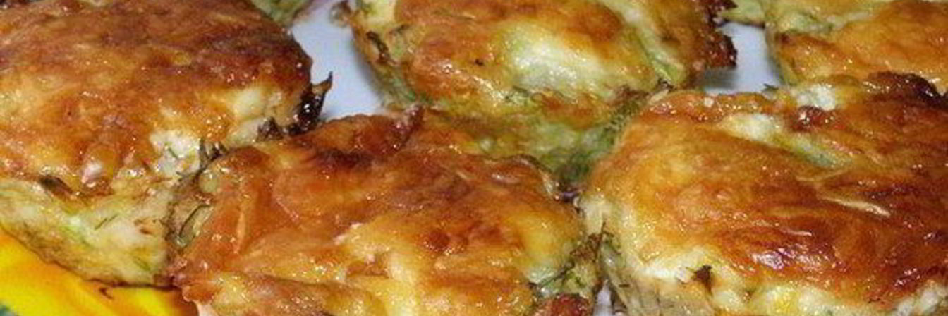 Кексы из кабачков и куриного филе