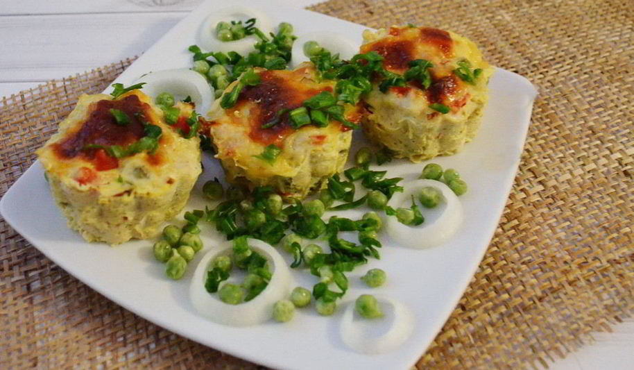 Рецепт кексов из куриного филе