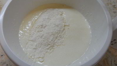 кексы на кефире с джемом