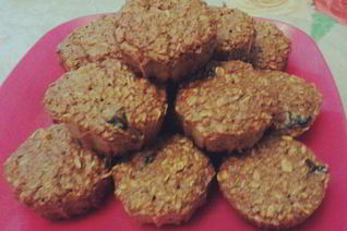 Кексы на кефире