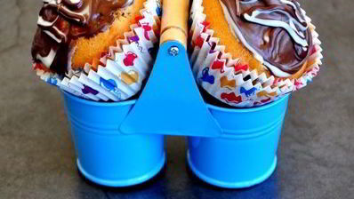 кексы с изюмом