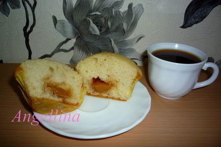 Кексы с карамелью