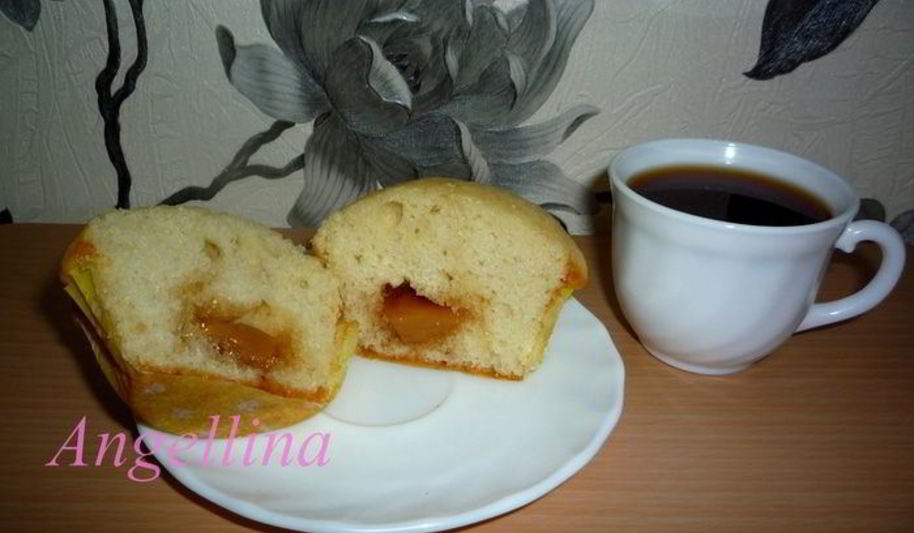 Рецепт кексов с карамелью