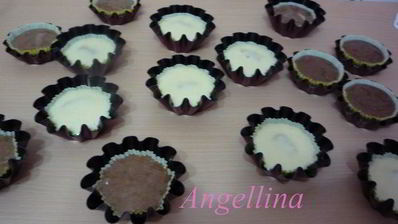 кексы с карамелью