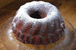 Кофейный кекс на солоде