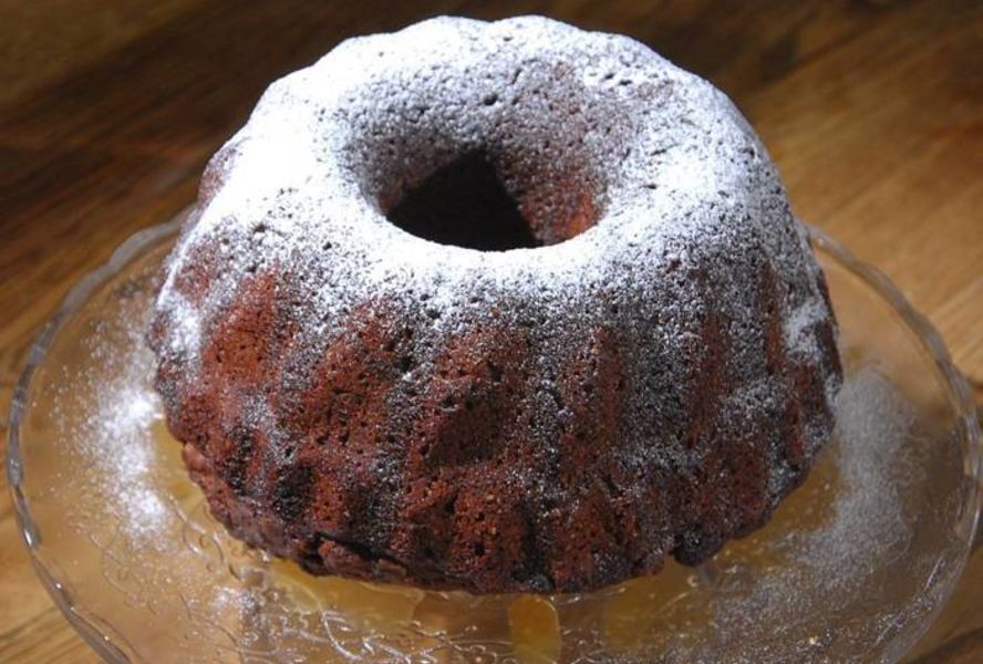 Кофейный кекс на солоде
