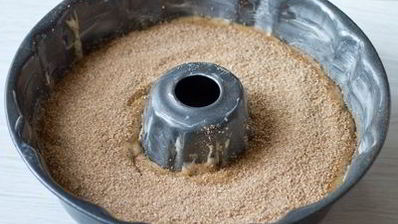 маковый кекс с коричной прослойкой