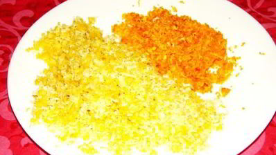 мандариново-лимонный кекс