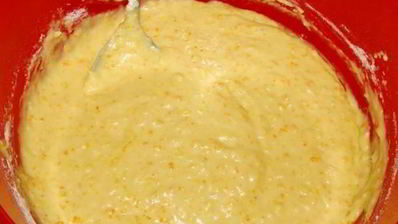 мандариново-лимонный кекс