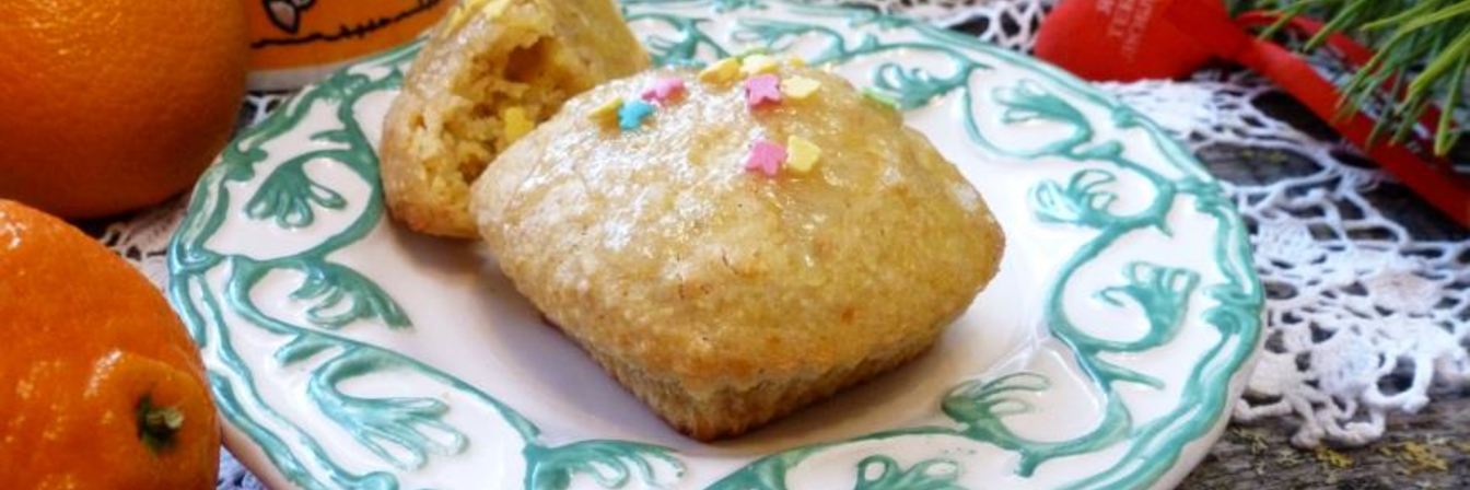 Мандариновые кексы с кардамоном