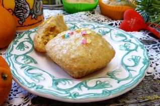 Мандариновые кексы с кардамоном